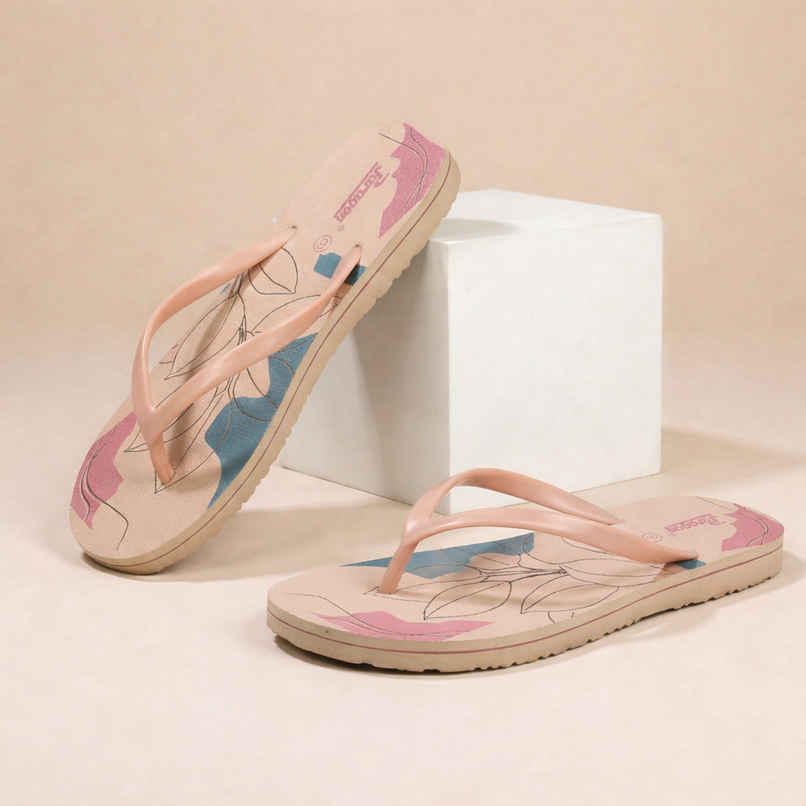 Paragon Women's Lightweight & Waterproof Hawai Slipper| Multicolor - UK 7