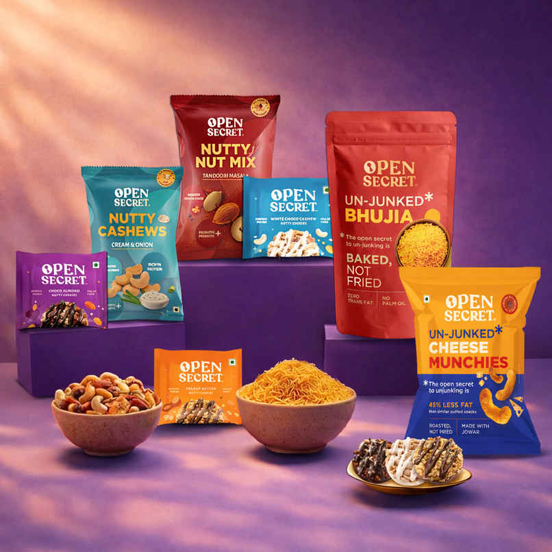Open Secret Healthy Namkeen and Cookies Snacks Box