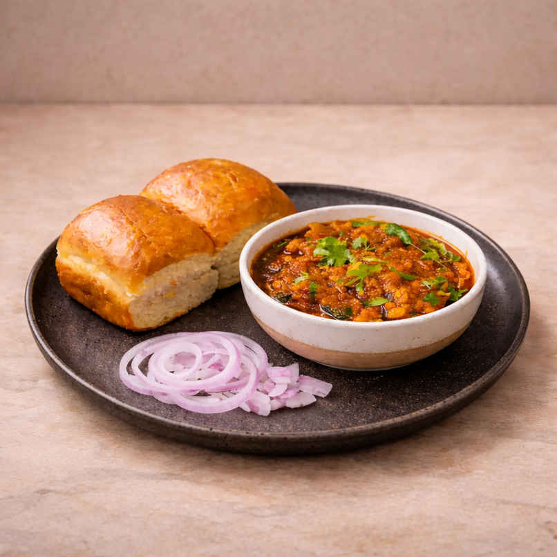 Chicken Keema with Pav Chicken Keema with Pav