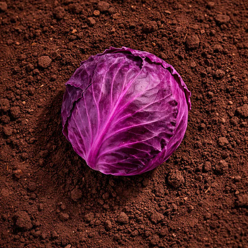 Organically Grown Red Cabbage