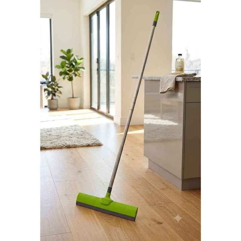 Proclean Floor Wiper Big | 20 Inch | With SS Handle | Colour May Vary | 52 Inch