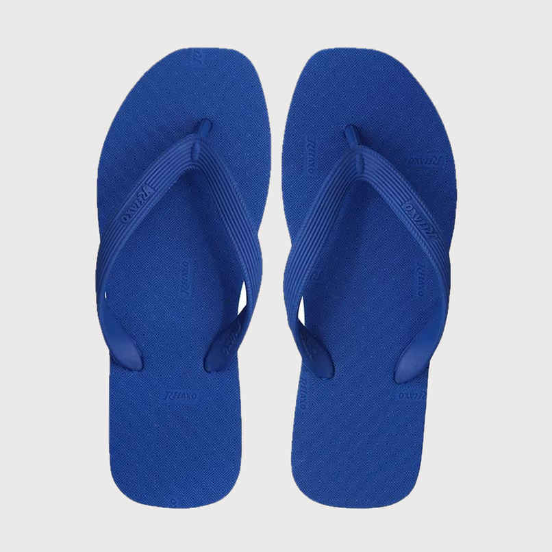 Relaxo Hawai Flip Flop Hi Lite 03 Blue For Men | UK - 09