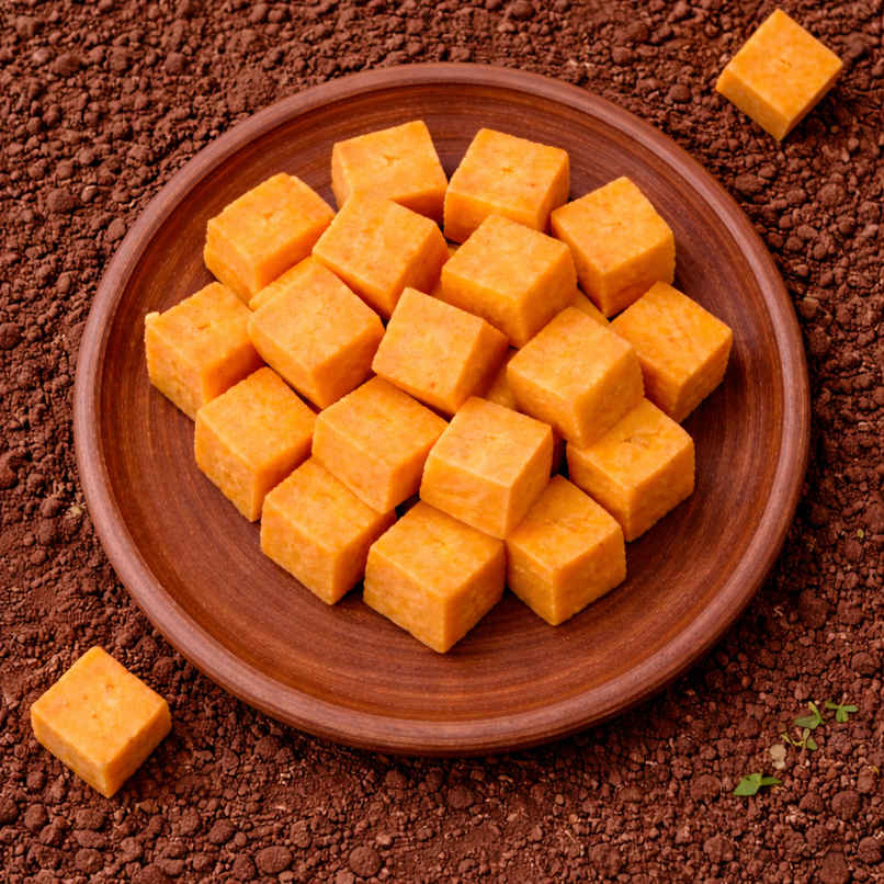 Organically Grown Yam Diced