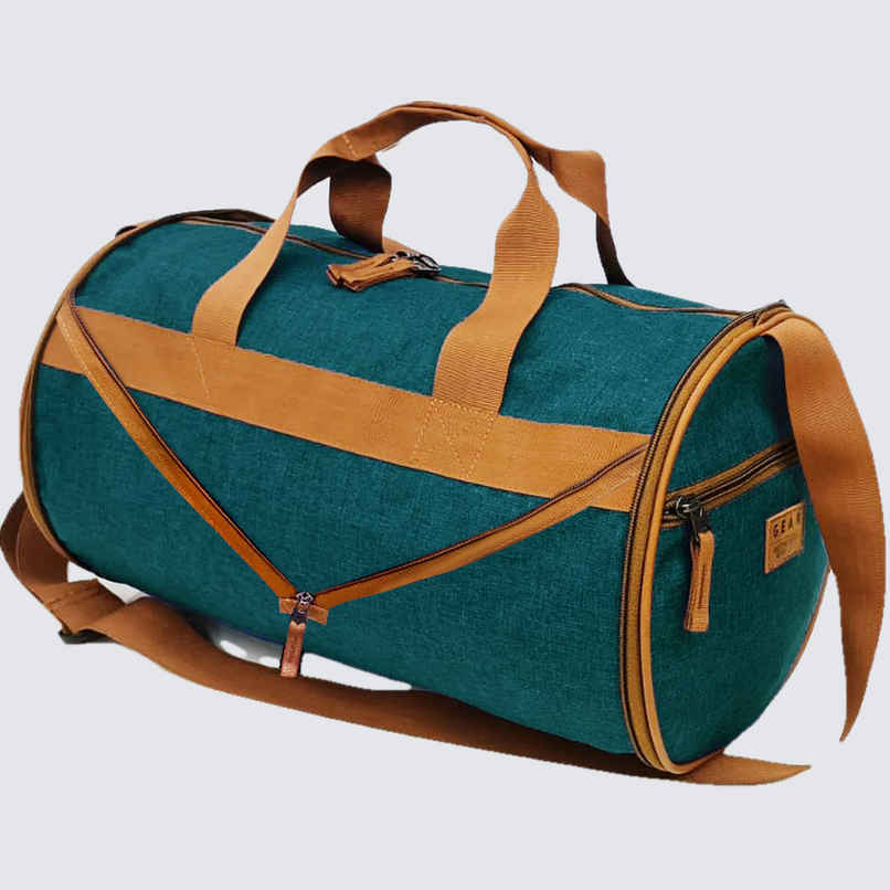 Gear Protech Foldable Duffle | Green and Tan Gear Protech Foldable Duffle | Green and Tan