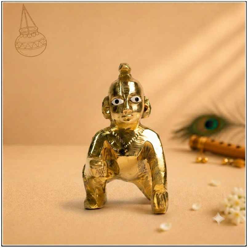 Laddo Gopal Idol Size -1 | Diacraft Laddo Gopal Idol Size -1 | Diacraft