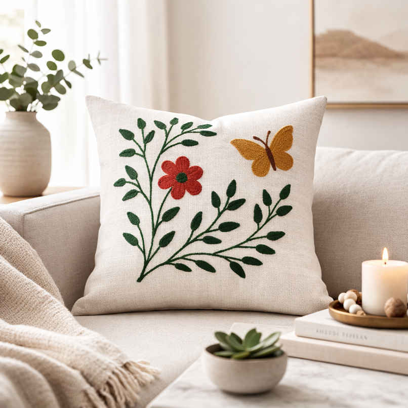 Elegant Weavers Wisteria Cushion Cover Elegant Weavers Wisteria Cushion Cover
