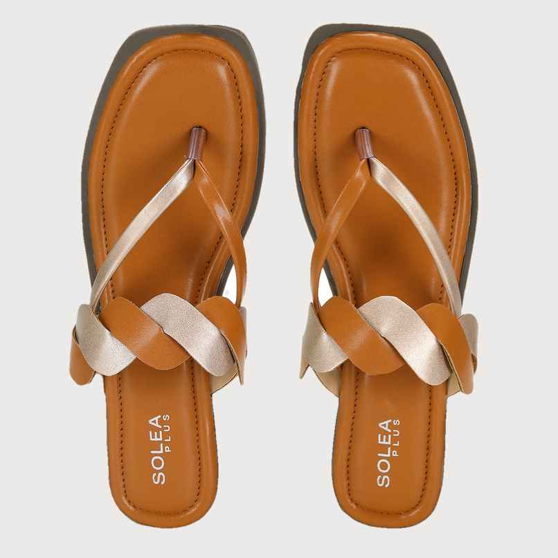 Paragon Women's Casual Sandals With Anti-Skid Sole & Sturdy Construction Brown - 4 Paragon Women's Casual Sandals With Anti-Skid Sole & Sturdy Construction Brown - 4