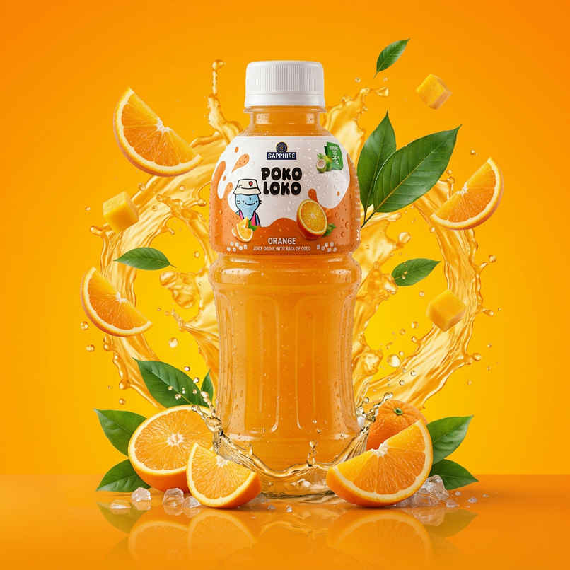 Sapphire Poko Loko Orange Nata Drink