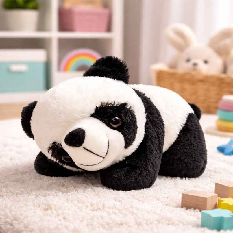 DearJoy Small Sleeping Panda Soft Toy | Soft & Cuddly DearJoy Small Sleeping Panda Soft Toy | Soft & Cuddly
