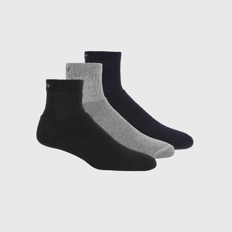 Jockey 7036 Men's Compact Cotton Terry Ankle Length Socks|PO3 | Multi Colour-FS Jockey 7036 Men's Compact Cotton Terry Ankle Length Socks|PO3 | Multi Colour-FS