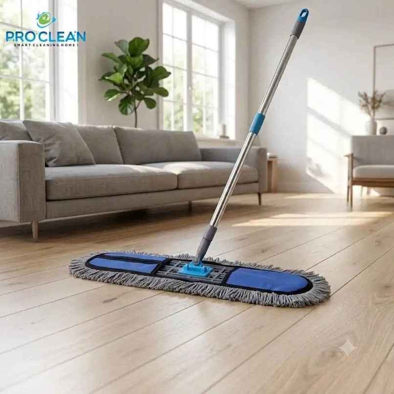 Proclean 360 Degree Dry Mop with 52 Inch Handle & With Refill Microfiber Proclean 360 Degree Dry Mop with 52 Inch Handle & With Refill Microfiber