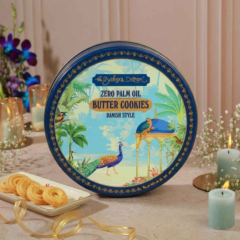 The Baker's Dozen Danish Style Butter Cookies - No Palm Oil