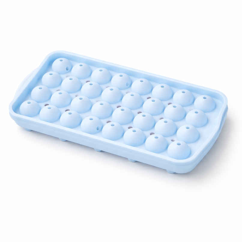Daluci Mini Round Ice Cube Tray with Lid | Multicolor Daluci Mini Round Ice Cube Tray with Lid | Multicolor