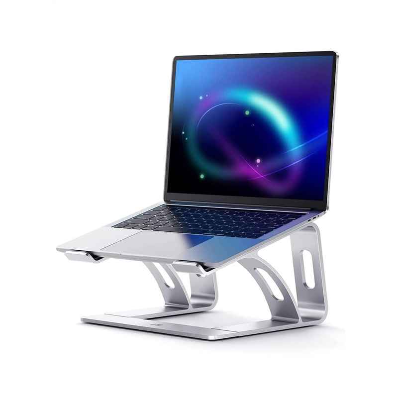 Dyazo Aluminum Laptop Stand with Cooling & Anti-Slip Pads - 11 Inch-17 Inch Notebooks