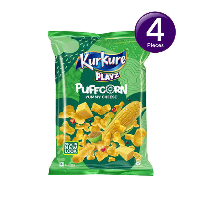 Kurkure Yummy PuffCorn Yummy Cheese Chips Combo 