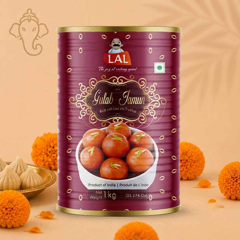 Lal Ghee Gulab Jamun | Soft & Syrupy Indian Sweet