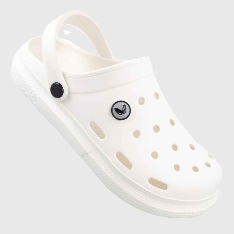 Walkaroo Men's Clogs - WC4843 White UK7