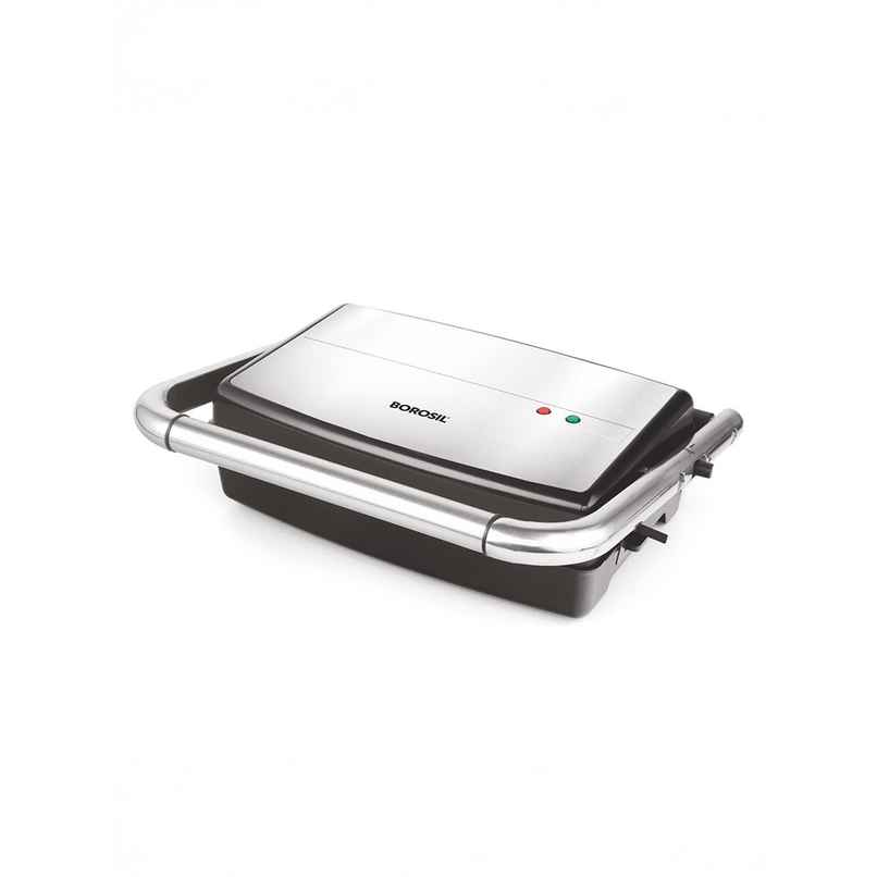 Borosil 1500W Jumbo Grill Sandwich Maker, Nonstick Coating Plates