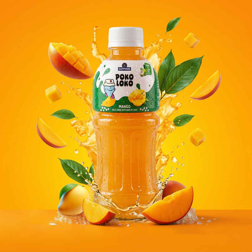 Sapphire Poko Loko Mango Nata Drink
