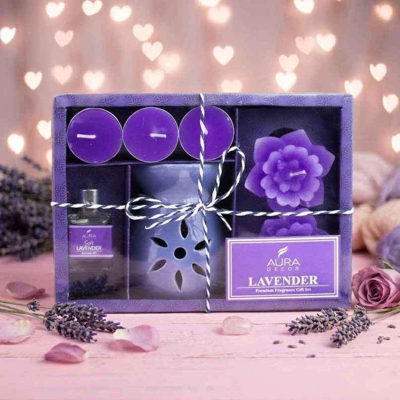 Auradecor Aromatheraphy Gift Set | Lavender Auradecor Aromatheraphy Gift Set | Lavender