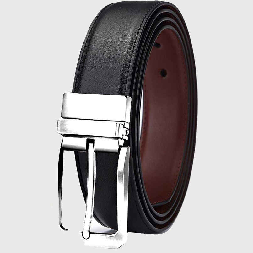 Zoro Men's Reversible Belt for Men | Black/Brown | Can be fits on up to 40 inches Waist size
