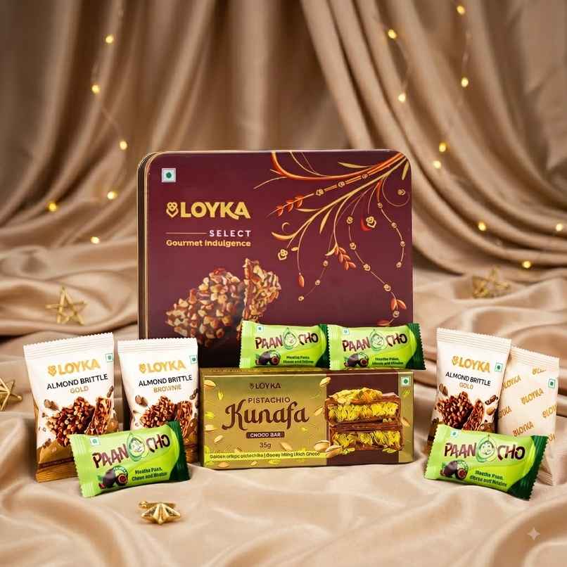 Loyka Majestic Maroon Dubai Kunafa Tin Gift Box Loyka Majestic Maroon Dubai Kunafa Tin Gift Box
