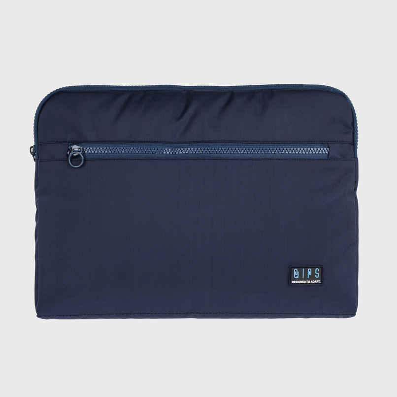 QIPS Unisex Solid Polyester 13 L Laptop Sleeve | Navy Blue QIPS Unisex Solid Polyester 13 L Laptop Sleeve | Navy Blue