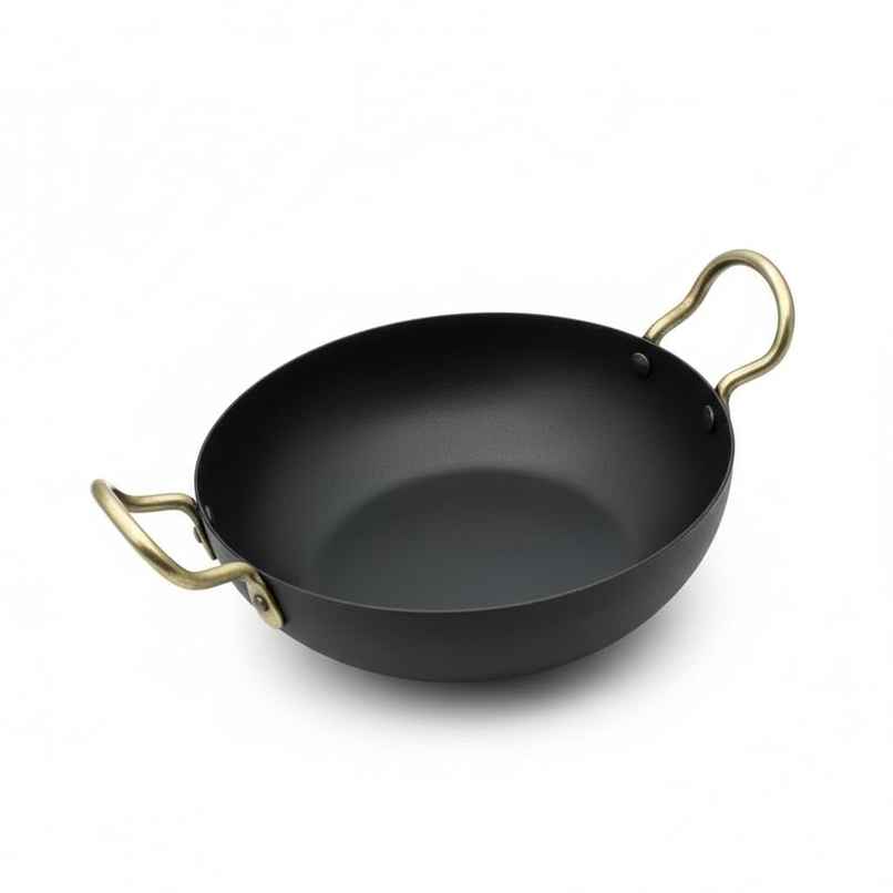 Jensons Iron Kadai | 21 cm | 1.5L Jensons Iron Kadai | 21 cm | 1.5L