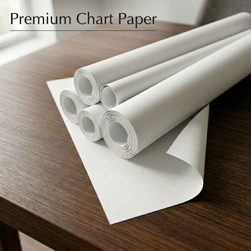 ABK White Chart Paper Premium Quality | 22 x 28 in | A1 ABK White Chart Paper Premium Quality | 22 x 28 in | A1