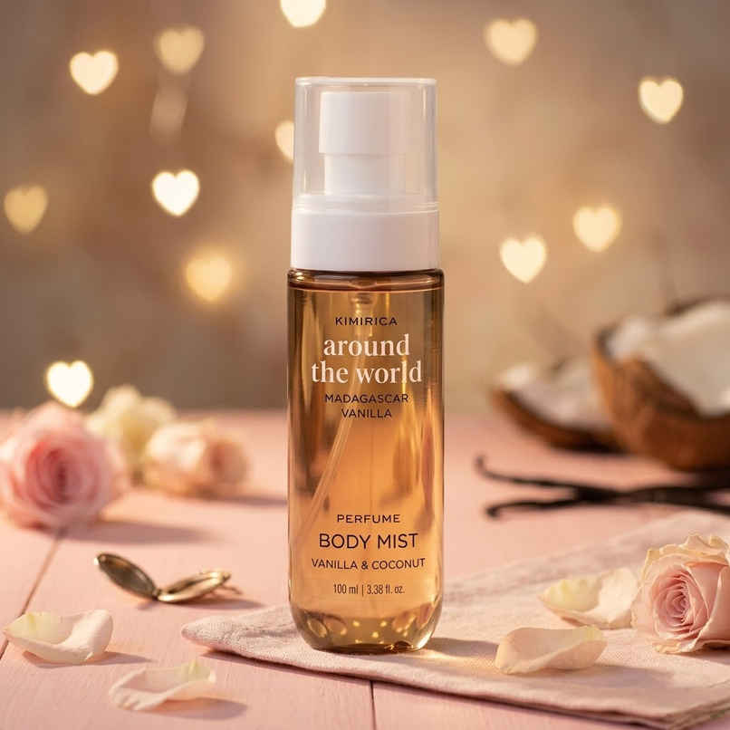 Around the world Madagascar Vanilla Perfume Body Mist