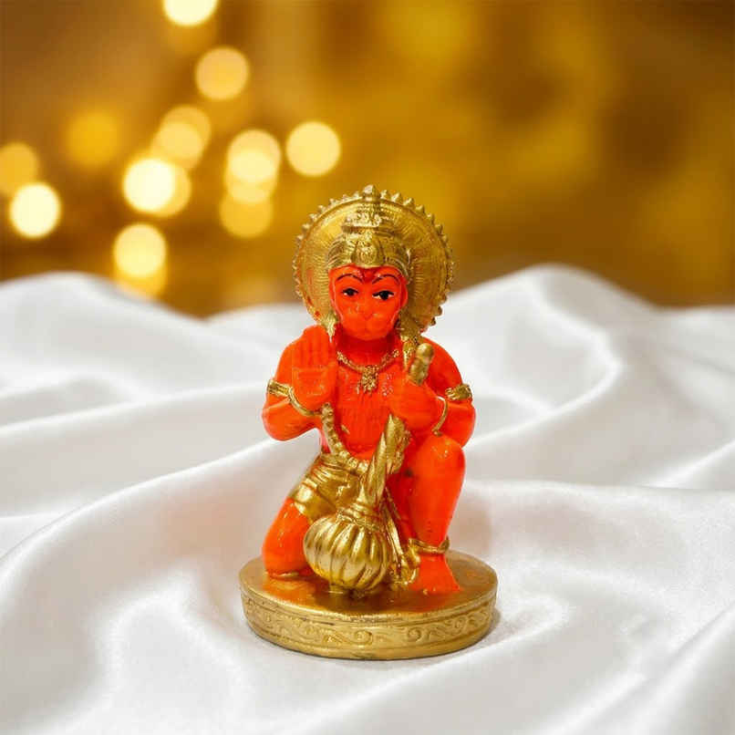 Lord Hanuman Sindoori Idol | Satvik Lord Hanuman Sindoori Idol | Satvik