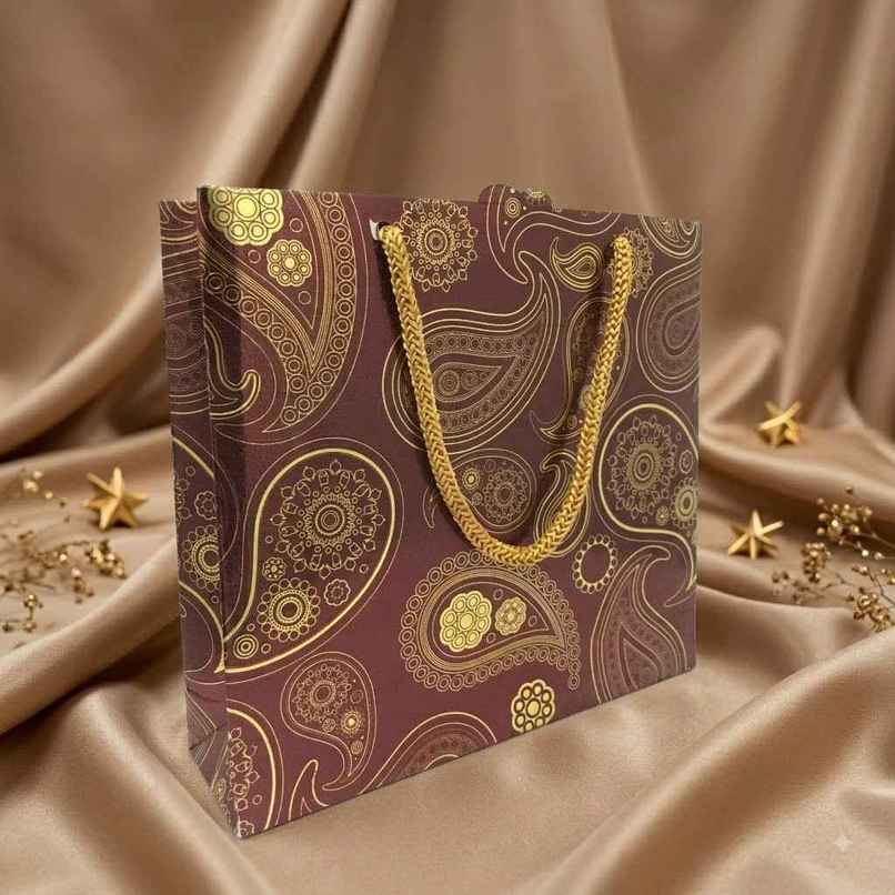 ABK Metallic Party Bag Single Gift Bag | 7.5 x 7 x 2 Inches | Med Size | Colour May Vary ABK Metallic Party Bag Single Gift Bag | 7.5 x 7 x 2 Inches | Med Size | Colour May Vary