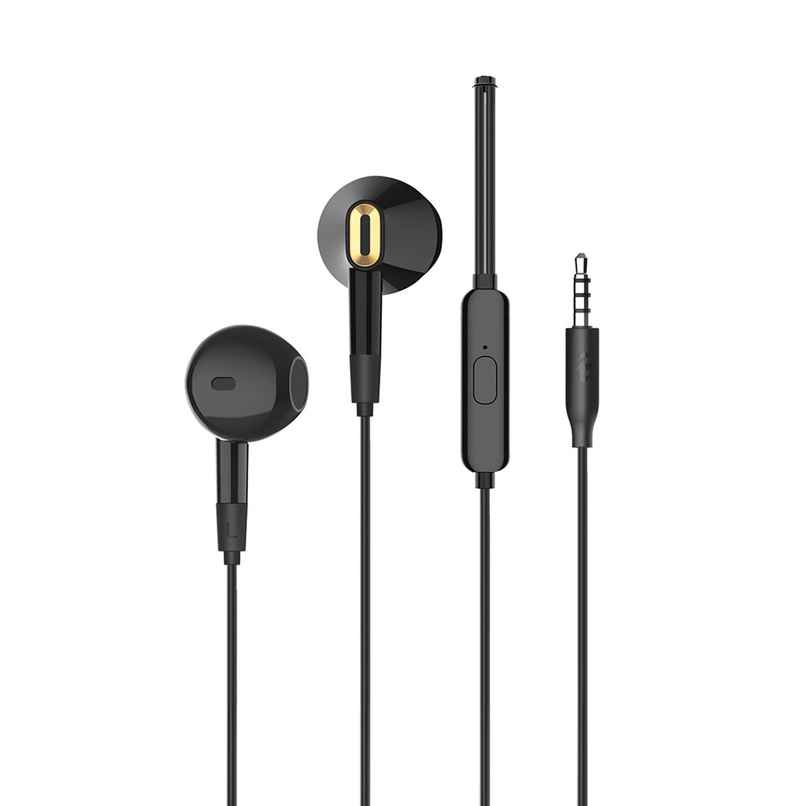 itel Iep14 Wired Earphones | 14.2Mm Driver | In-Line Mic | 10Min Fast Charge - 120Min Play | Comfy Fit