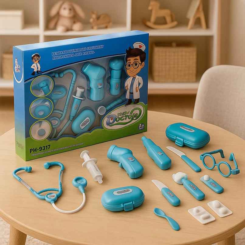 Anz Toy Blue My Doctor Set Blue Ph 9217