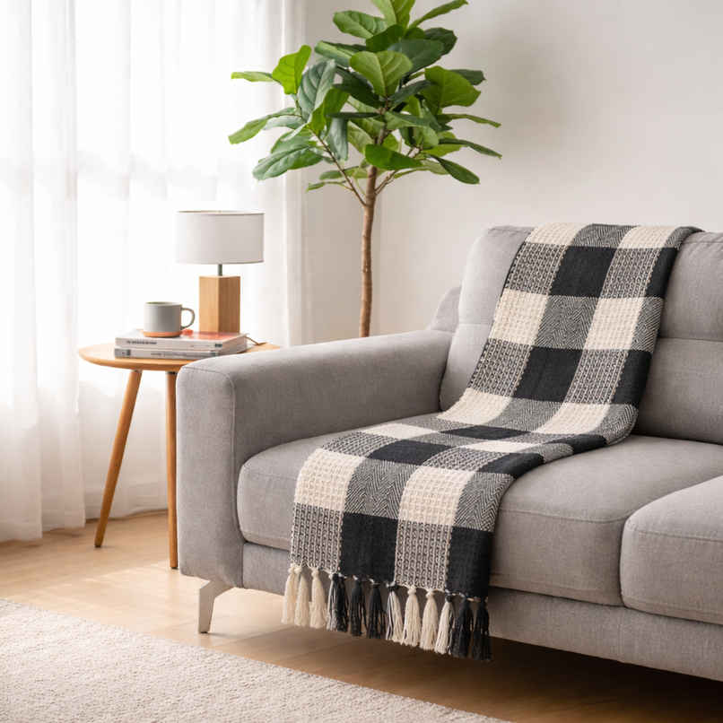 Elegant Weavers Sepia Throw Elegant Weavers Sepia Throw