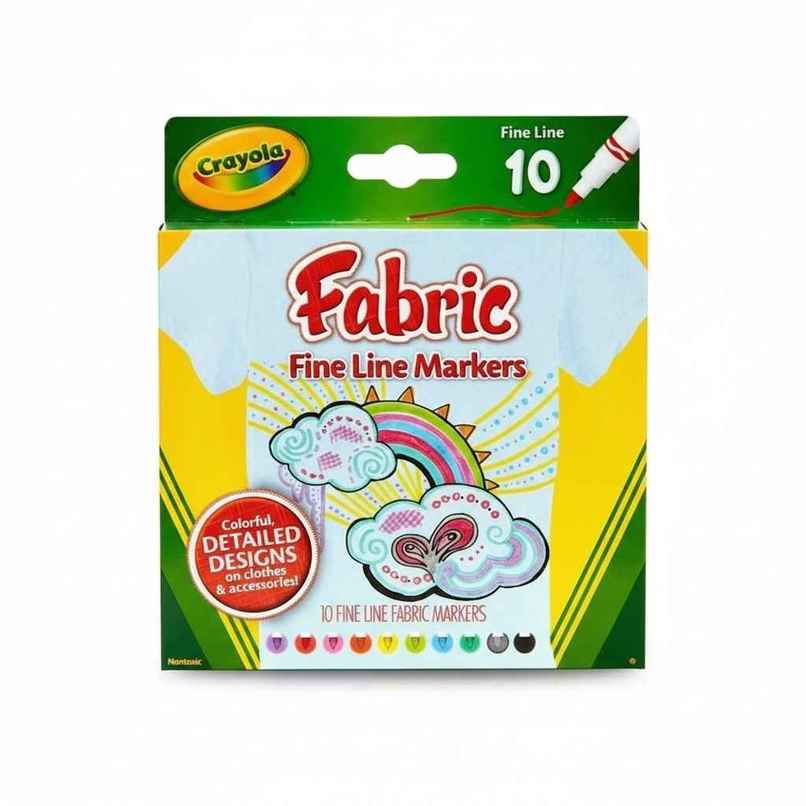 Crayola Fabric Fine Line Markers