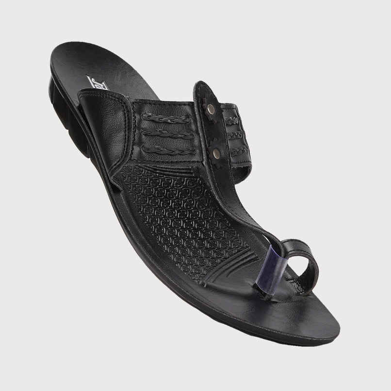 Paragon Men's Black Pu Sandals PUK2230G UK 10