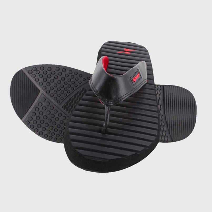 Sparx Slippers SFG-99 Black Red For Men | 7 UK