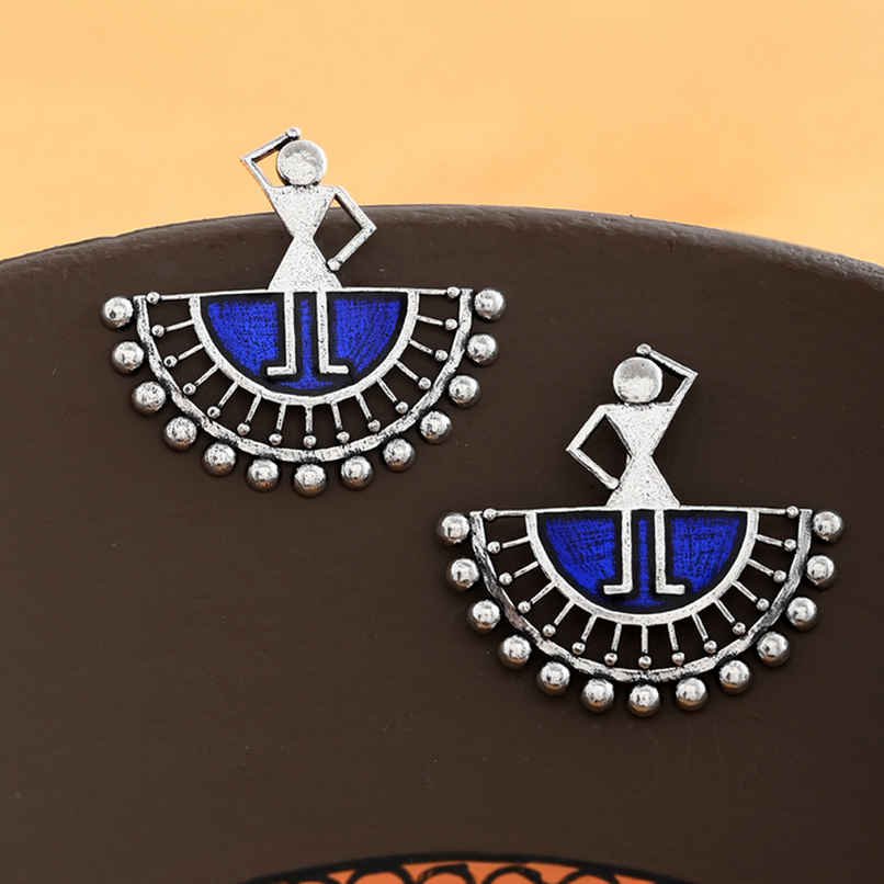 Voylla Warli Show Me Your Thumka Earrings Voylla Warli Show Me Your Thumka Earrings