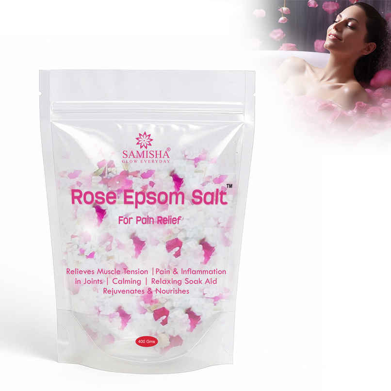 Samisha Rose Epsom Bath Salt For Pain Relief Samisha Rose Epsom Bath Salt For Pain Relief