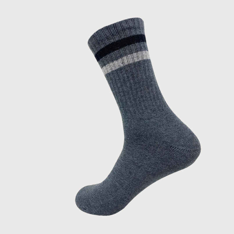 Englo Men's Striped Cotton Blend Socks | Assorted - Free Size