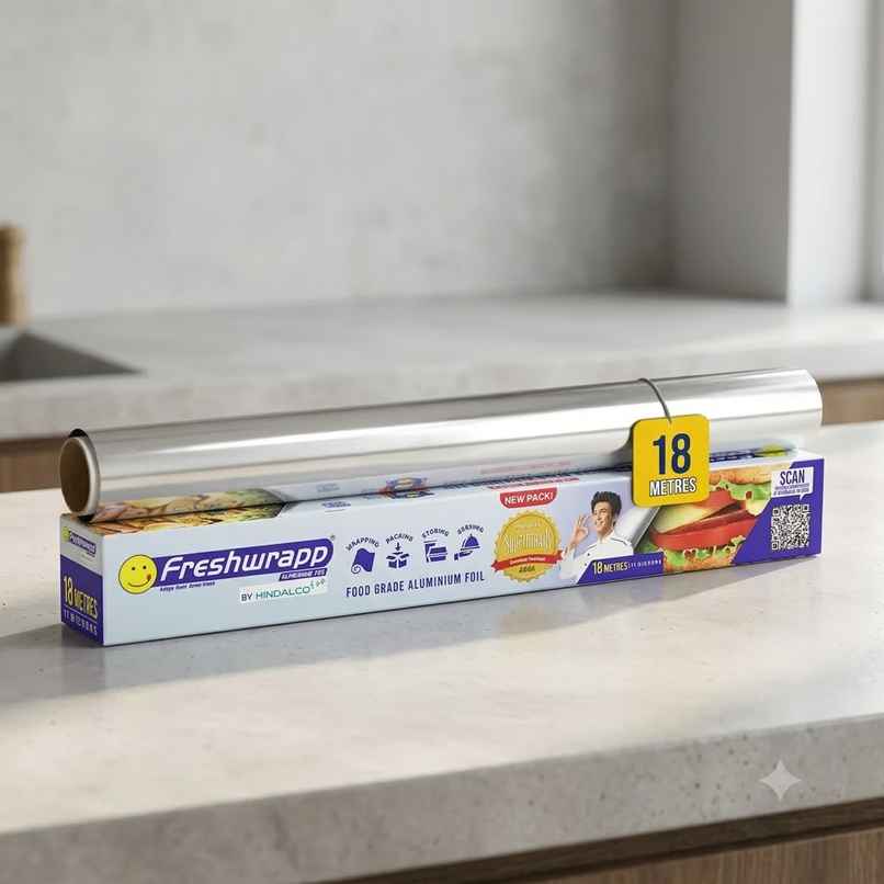 Freshwrapp Aluminium Foil | 18 Meter Freshwrapp Aluminium Foil | 18 Meter