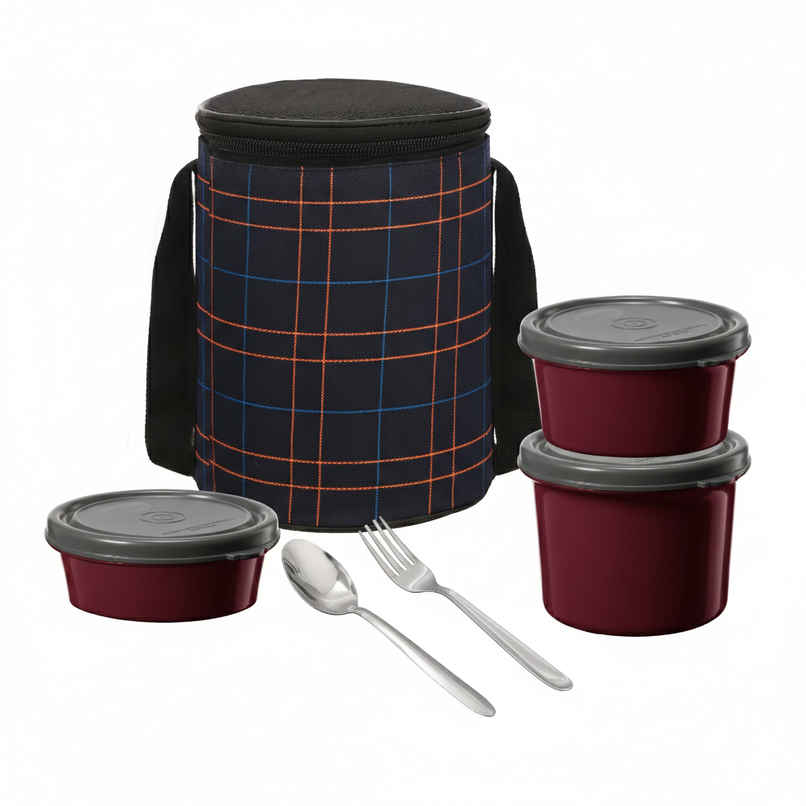 Jenson Microwave Safe Tower Lunch Box | Round