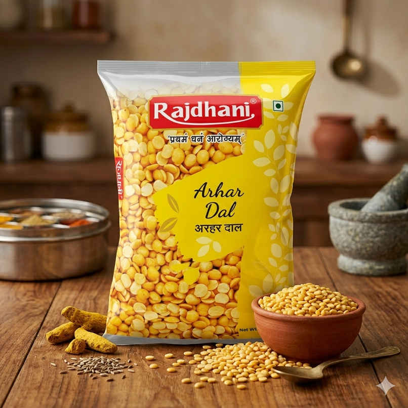 Rajdhani Unpolished Arhar Dal / Toor Dal