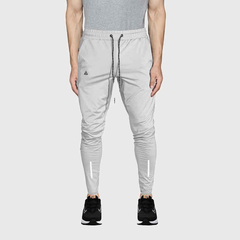 Avolt Men's Solid Regular Fit Track Pant | Light Grey - L