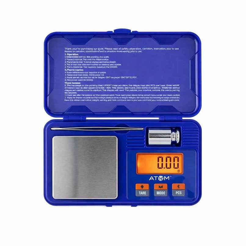 ATOM A 410 Gold Digital Pocket Scale with Capacity 200 g | Jewellery, Precious Gems Stone & Salts. ATOM A 410 Gold Digital Pocket Scale with Capacity 200 g | Jewellery, Precious Gems Stone & Salts.