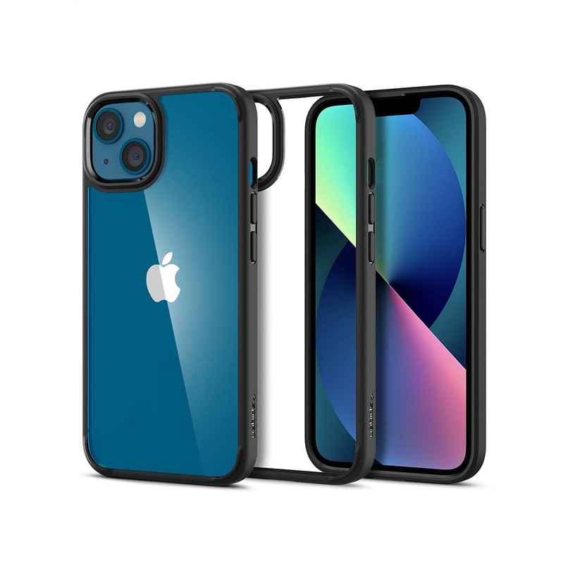 Spigen Ultra Hybrid Back Cover Case Compatible with iPhone 13 (TPU + Poly Carbonate | Matte Black) Spigen Ultra Hybrid Back Cover Case Compatible with iPhone 13 (TPU + Poly Carbonate | Matte Black)