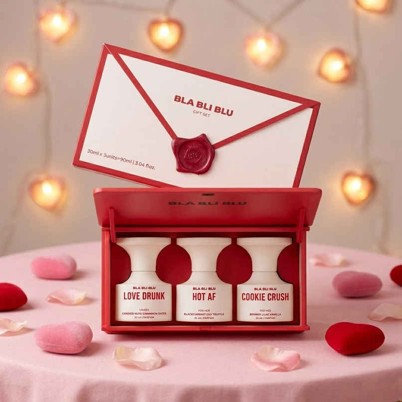 BLA BLI BLU Women Perfume Gift Set | 3x30ml | Floral & Fruity | Long Lasting BLA BLI BLU Women Perfume Gift Set | 3x30ml | Floral & Fruity | Long Lasting