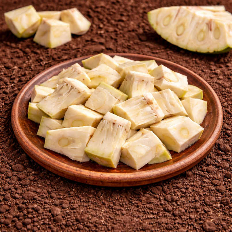 Organically Grown Jackfruit Raw Cut