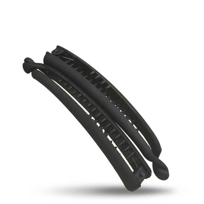 Banana Clip Matte | Large for Girls and Women | Black